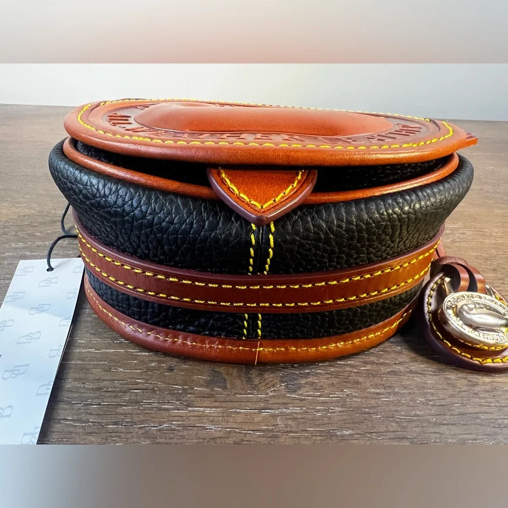 Dooney & Bourke All Weather Leather 2 Duck Bag in Black - Picture 6 of 9